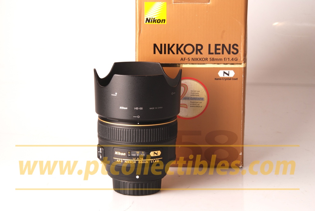 NIKON 58/1.4 AFs 